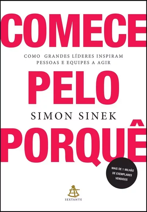 Capa do Livro Comece pelo Porquê por Simon Sinek