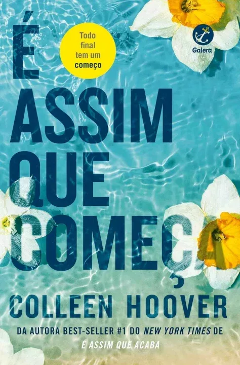 Capa do livro é assom que começa de Collen Hoover