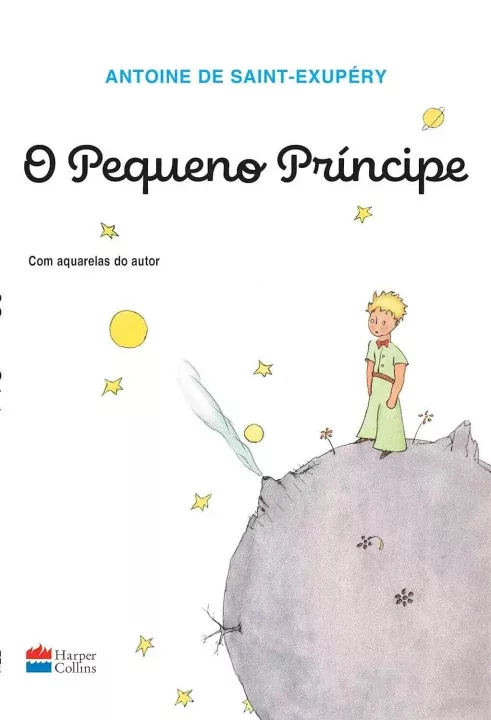 Capa do Livro O Pequeno Príncipe por Antoine De Saint-Exupéry