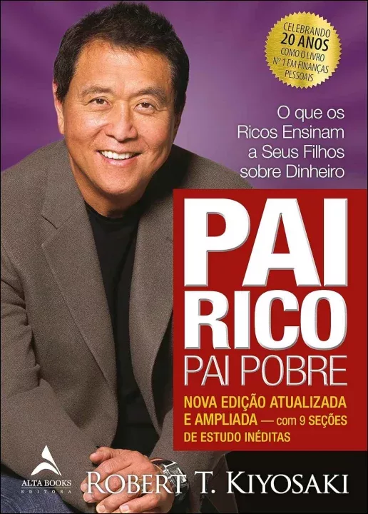 Capa do Livro Pai Rico Pai Pobre