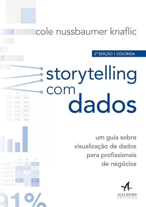 Capa do Livro Storytelling com Dados - Cole Nussbaumer Knaflic