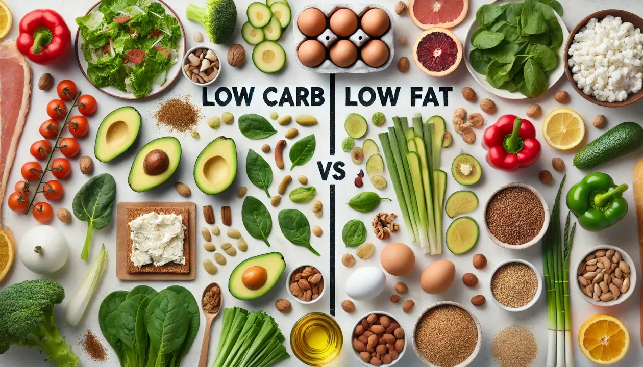 Dieta Low Carb ou Dieta Low Fat